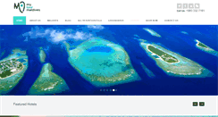 Desktop Screenshot of mytourmaldives.com